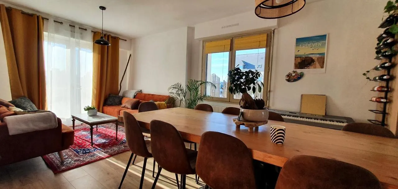 سان-بيار-كيبورون Surf Hostel Quiberon, L'Oyat